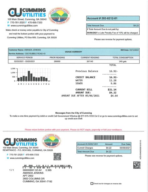 cumming utilities|Utility Billing .
